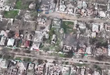 Photo of video | Imagini apocaliptice surprinse de dronă: Orașul Rubijne, distrus complet de război