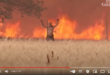 Photo of video | Spania, cuprinsă de flăcări: Un bărbat a fugit din calea incendiului cu hainele arzând pe el