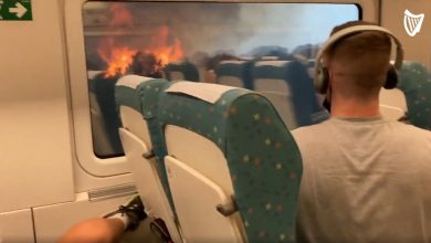 Photo of video | Momentul în care pasagerii unui tren din Spania văd că sunt înconjurați de flăcări: A fost o chestiune de secunde