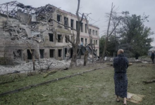 Photo of Şcoală distrusă la Kramatorsk. Ministerul rus al Apărării: Am ucis 300 de naţionalişti