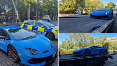 Photo of foto | Motivul pentru care un lamborghini de 320.000 de euro a fost confiscat de polițiștii englezi