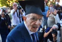 Photo of video | Cel mai în vârstă student din Italia a obţinut diploma de master. Bărbatul a terminat studiile cu note maxime