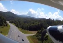 Photo of video | Un avion a aterizat de urgență pe o autostradă din SUA