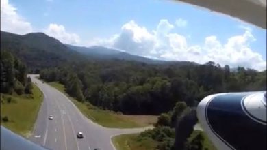 Photo of video | Un avion a aterizat de urgență pe o autostradă din SUA