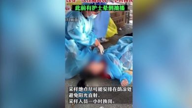 Photo of COVID-19 și temperaturile mari le fac probleme lucrătorilor medicali din China. Unii leșină în timpul testării cetățenilor