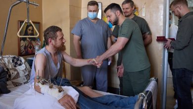 Photo of video, foto | Imagini dureroase dintr-un spital din Lvov. Zelenski a vizitat soldații ucraineni
