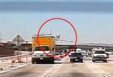 Photo of video | Momentul în care un avion se prăbușește pe o autostradă din California