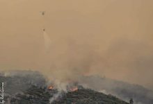 Photo of foto | Incendiu uriaș în Thassos, în apropiere de o plajă frecventată de foarte mulţi turişti