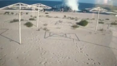 Photo of video | Trei oameni au fost aruncați în aer de o mină pe o plajă de lângă Odesa