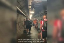 Photo of video | Pasageri blocaţi ore întregi în Eurotunel, după ce un tren s-ar fi defectat: „A fost ca într-un film de groază”