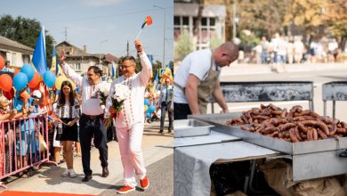 Photo of foto | Cu voie bună și cârnăciori gratuiți. Cum este sărbătorită Ziua Independenței la Orhei