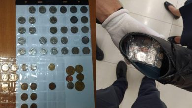 Photo of Peste 80 de monede de colecție, depistate în bagajul și încălțămintea unui georgian