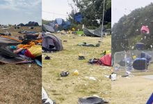 Photo of foto | O tornadă a devastat un camping la un festival în Marea Britanie: Obiectele zburau prin aer până la 18 metri înălțime