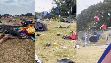 Photo of foto | O tornadă a devastat un camping la un festival în Marea Britanie: Obiectele zburau prin aer până la 18 metri înălțime