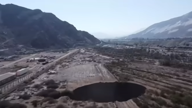 Photo of video, foto | Un crater gigantic cu un diametru de peste 25 de metri a apărut peste noapte în Chile