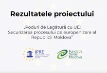 Photo of video | IPRE a finalizat proiectul „Poduri de Legătură cu UE: Securizarea procesului de europenizare al Republicii Moldova”