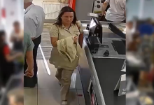 Photo of video | Femeia din imagini este căutată de Poliție! Ar fi furat un telefon într-un magazin de la Ciocana