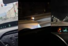 Photo of video | Un șofer se lăuda pe TikTok cum zbura pe străzile capitalei cu 240 km/h. Până și pasagerii îl rugau să încetinească