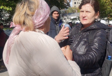 Photo of foto, video | Partidul Șor acuză că protestatarii din centrul capitalei sunt agresați fizic și verbal