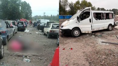 Photo of foto | Rușii au bombardat un convoi de civili care fugeau din Zaporojie: 23 de morți și 28 răniți