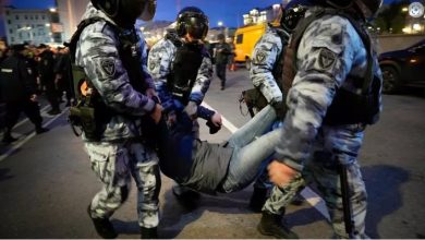 Photo of foto | Rușii protestează împotriva mobilizării. Cei reținuți  au primit ordin de încorporare în armată