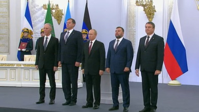 Photo of Prima reacție a UE după ce Putin a semnat anexarea celor patru regiuni ale Ucrainei