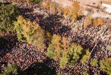 Photo of Partidul Șor afirmă că în fața Președinției „au venit peste 40 de mii de oameni”. Unii și-au instalat corturi