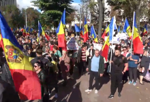 Photo of live | Manifestație a Partidului Șor la Președinție: „Jos Maia Sandu”