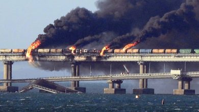 Photo of Rușii se lăudau că podul Kerci nu poate fi atins: „E protejat împotriva oricăror atacuri aeriene, terestre, maritime și subacvatice”