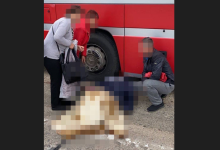 Photo of foto | Protestatară în stare critică, după ce a fost lovită de o mașină în timp ce se îndrepta spre Chișinău