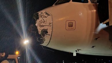 Photo of video | Momente de groază filmate de pasagerii unui avion care a traversat o furtună puternică. O mamă și-a luat adio de la fiica ei