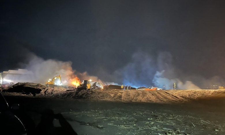 Photo of foto | A durat 24 de ore! Incendiul de la uzina de deșeuri de la Ciocana a fost lichidat abia luni dimineața