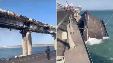 Photo of video | Cum arată acum Podul Kerci: Cât de mari sunt pagubele după explozie