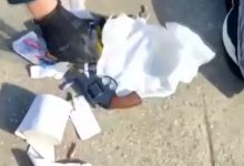 Photo of video | Răngi metalice, arme și produse pirotehnice. Ce au mai identificat polițiștii în corturile protestatarilor