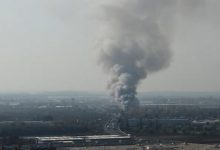 Photo of video | Un incendiu puternic, cu degajări mari de fum, a izbucnit lângă București