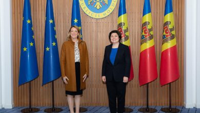 Photo of Metsola și Gavrilița, discuție la Guvern: „R. Moldova va fi sprijinită în continuare de Parlamentul European”