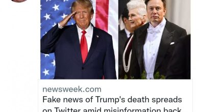 Photo of Un comediant american a testat „libertatea Twitter” sub Musk cu o declarație falsă a morții lui Trump