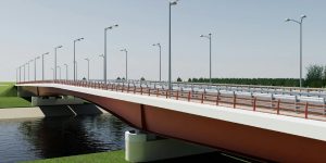 foto | Cum va arăta noul pod de autostradă între România şi R. Moldova