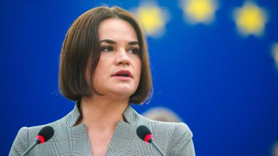 Photo of Svetlana Tihanovskaia, lidera opoziției democratice din Belarus, vine pentru prima dată în România