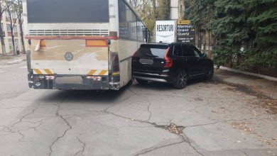 Photo of foto, update | Un nou incident cu implicarea unui autocar cu manifestanți ai Partidului Șor: Avea la bord 30 de oameni