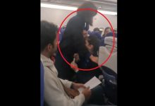 Photo of video | Scandal într-un avion, devenit viral online: „Ține-ți gura, că nu sunt servitoarea ta!”