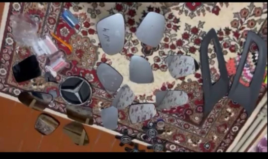 Photo of video | Cimișlia: Bărbat, reținut după ce a furat accesorii în valoare de 100.000 de lei de la automobile de lux