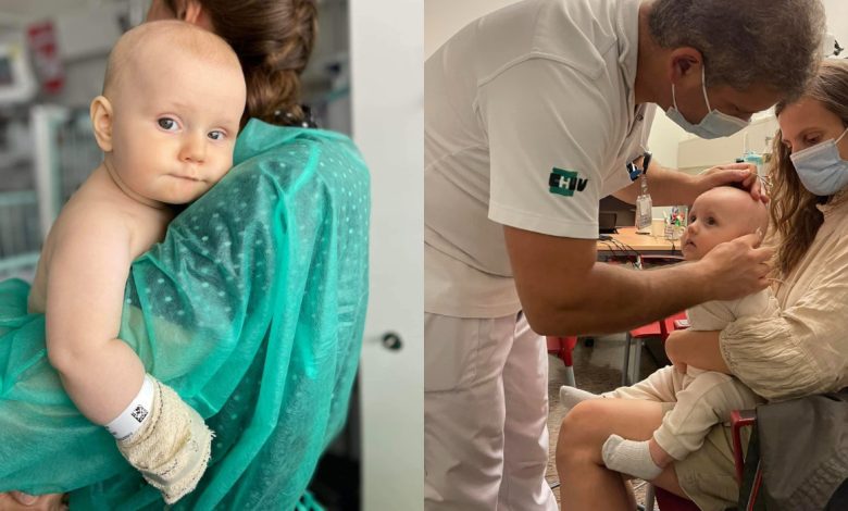 Photo of La doar zece luni a fost diagnosticat cu retinoblastom. Un bebeluș necesită ajutor pentru a continua tratamentul