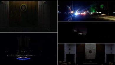 Photo of video | Mai multe instituții din R. Moldova, solidare cu Ucraina: Lumina a fost deconectată timp de câteva minute