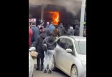 Photo of video | Incendiu masiv la Piața Centrală din Chișinău