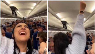 Photo of video | Andra a făcut show în avion. Toți pasagerii au fost uimiți s-o vadă așa