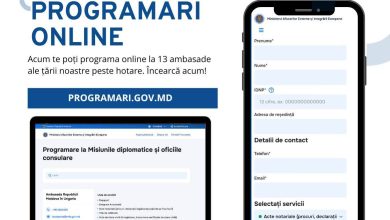 Photo of Fâră rând și timp pierdut! Diaspora se va putea programa online pentru servicii consulare prestate de ambasadele R. Moldova