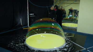 Photo of video | Guinness World Records: O moldoveancă a realizat cea mai mare bulă de săpun din lume