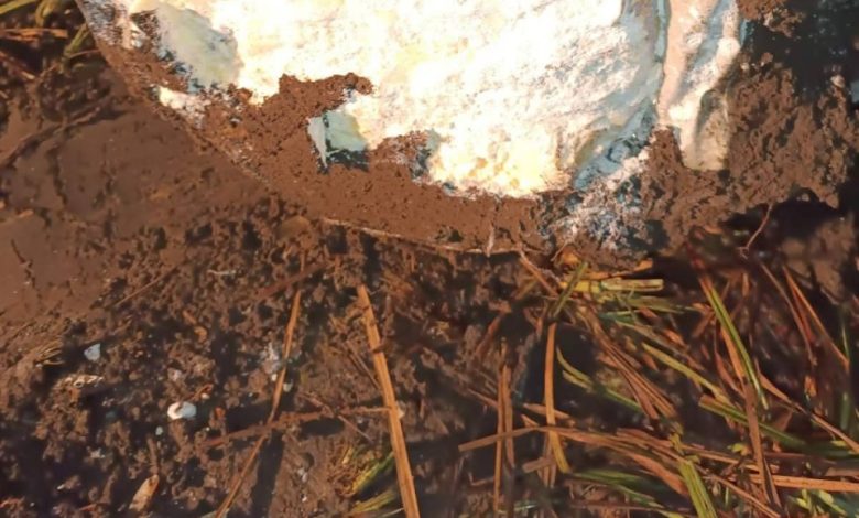 Photo of foto | A fost descoperit focosul cu explozibil în resturile de rachetă prăbușite la Briceni: Urmează a fi detonată