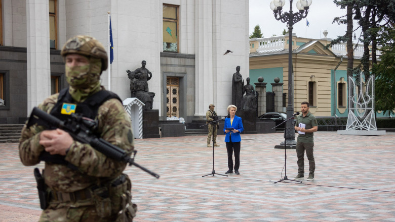 Photo of Summitul UE-Ucraina nu va avea loc la Bruxelles, ci la Kiev. Von der Leyen și Zelenski au stabilit telefonic data